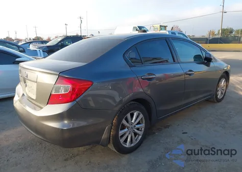 2012 Honda Civic Ex from USA, damaged, VIN 2HGFB2F85CH316363